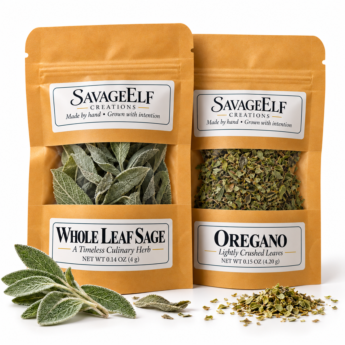Dried Garden Grown Culinary Herbs