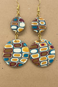 Scrambled Eggs Quilt Pattern Double Circle Dangles: Fishhooks