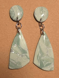 Eucalyptus green with silver butterfly wing: post