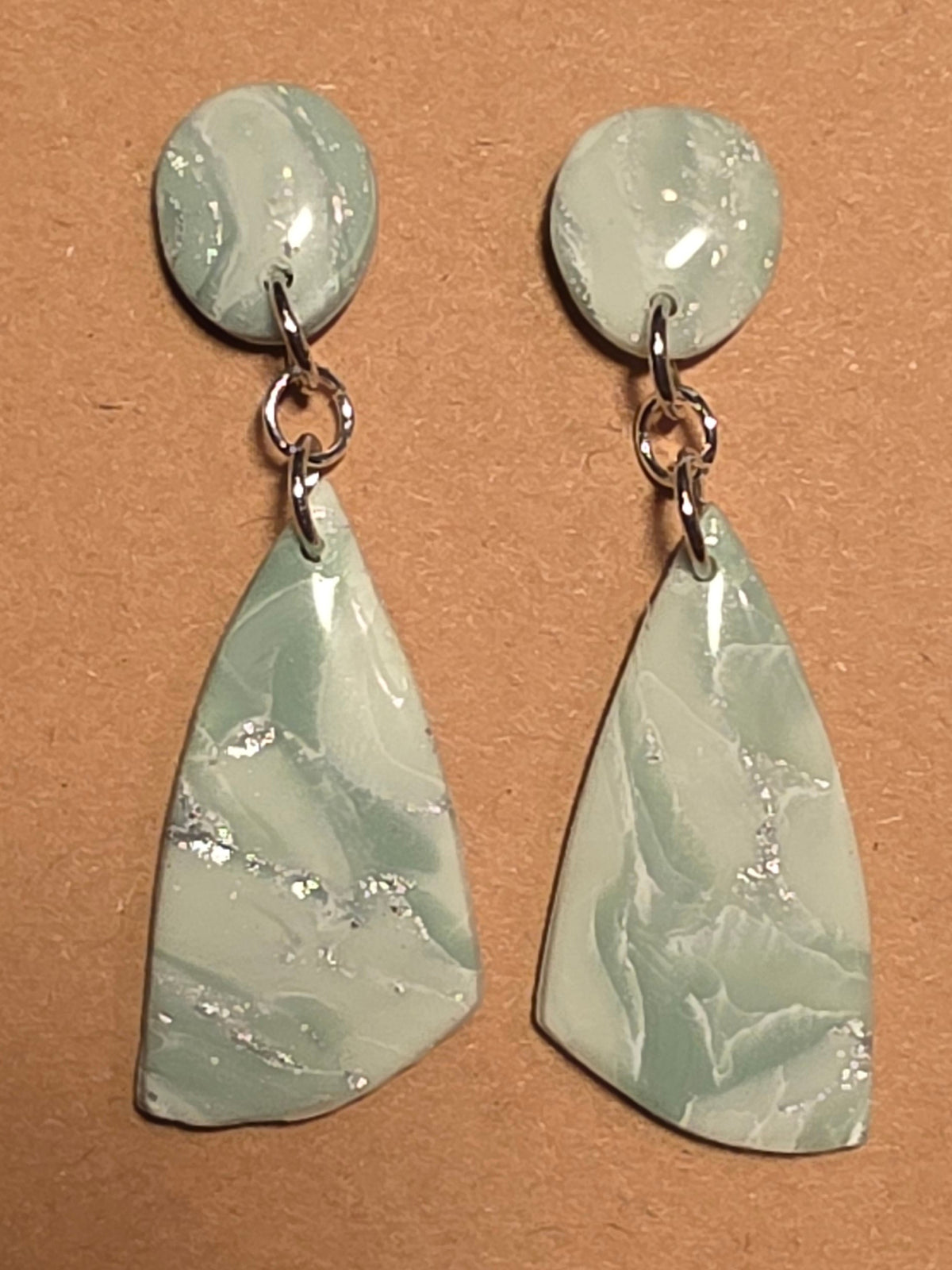Eucalyptus green with silver butterfly wing: post