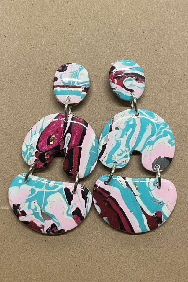Red Velvet Cake Layered Dangles: Post