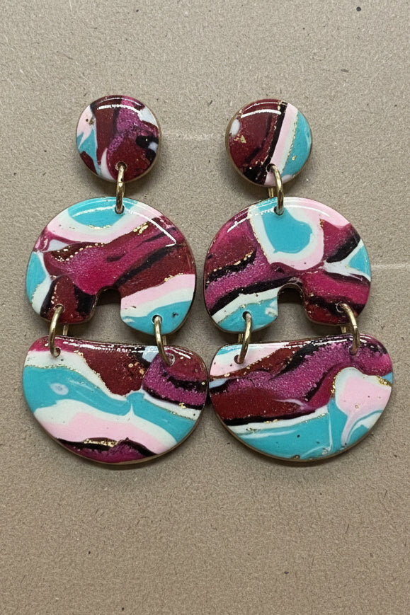 Red Velvet Cake Layered Dangles: Post